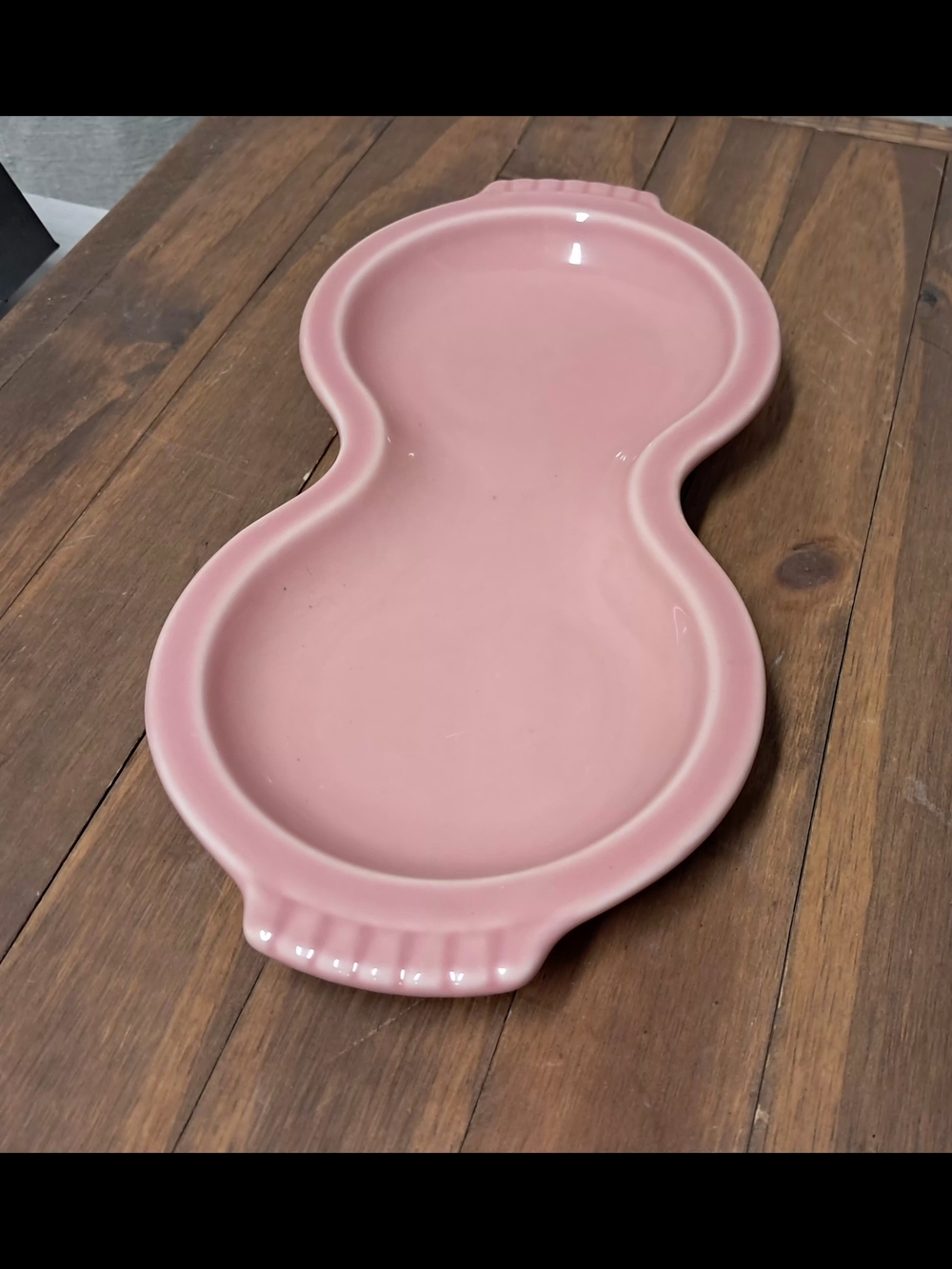 Fiestaware Peony Pink Sugar Bowl Lidded Creamer and Base Tray 4-Piece Set - Picture 3 of 16
